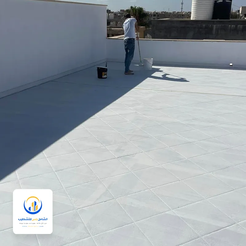 عزل الاسطح المبلطة