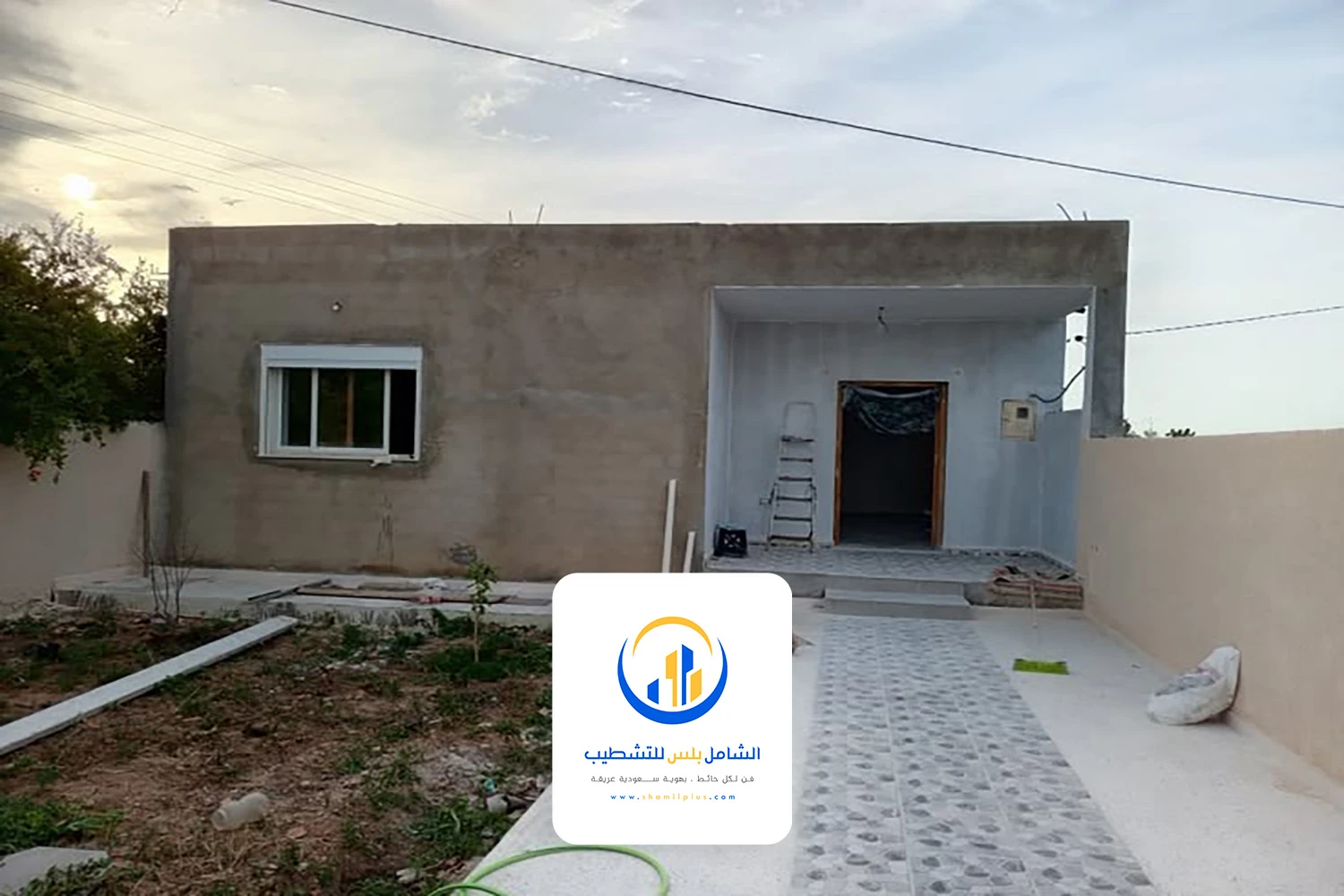 مقاول بناء غرف خارجية شمال الرياض